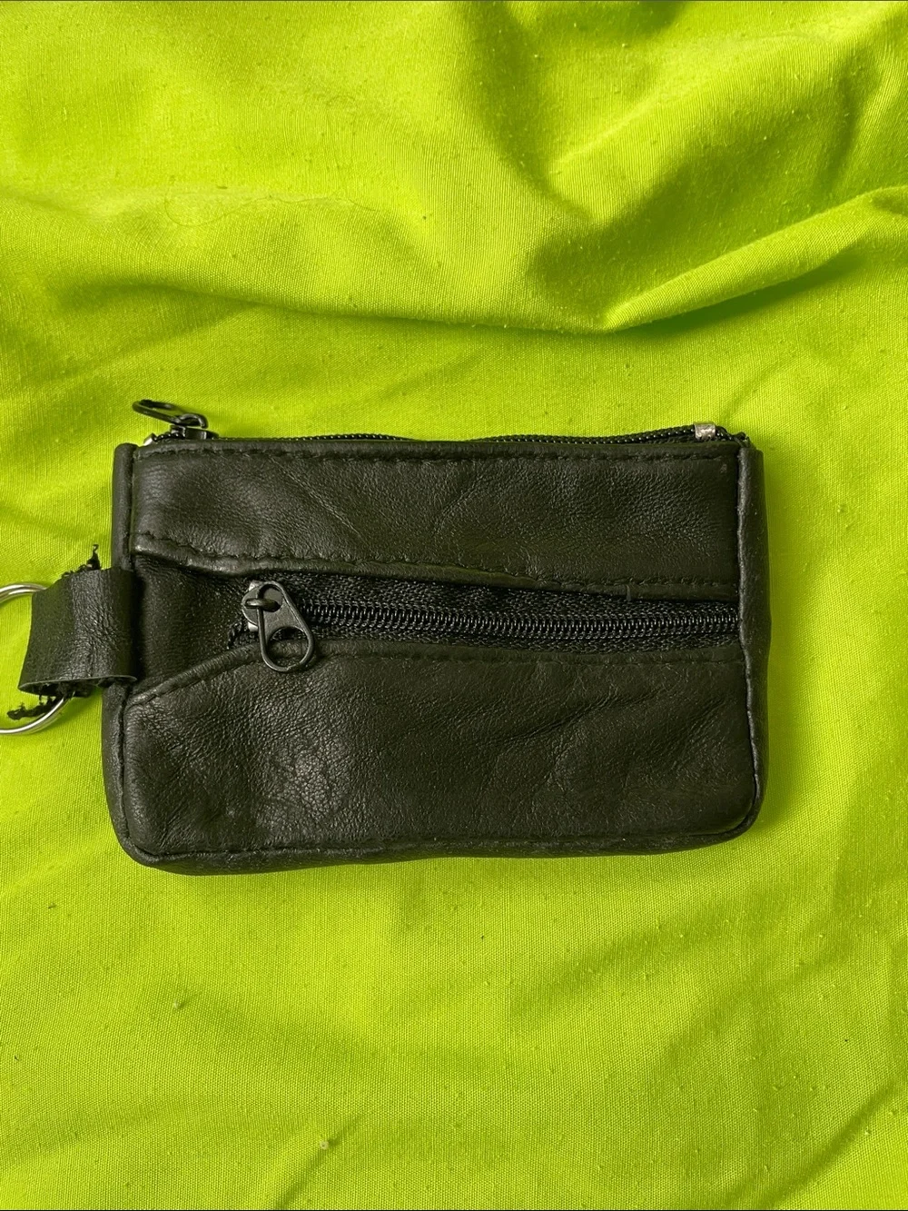 Bundle -Town & Country blk wallet, 2 blue 1 black coin purse, Buxton 8 key hold